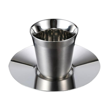

Stainless Coffee Mug Portable Travel Tumbler Cup for Hot/Cold Drinks L