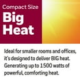 thumbnail image 5 of Honeywell Digital Ceramic Compact Heater, New, Black, HCE311V, 5 of 10
