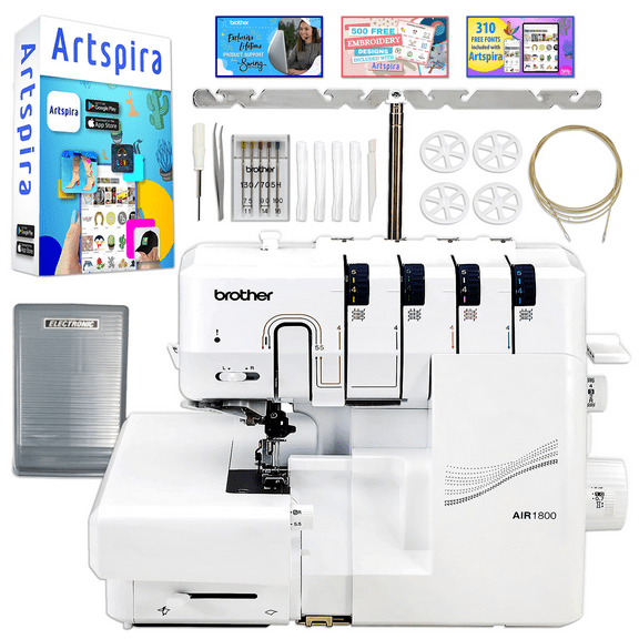 Brother Air1800 Air Serger with Jet-Air Threading