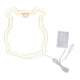 thumbnail image 1 of Luz de neón LED en forma de oso, señal de neón con batería, carga USB, decoración de pared, luz para decoración de fiesta en casa, 1 of 5