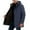 Navy, variant on Daznico Jackets for Men,Winter Thick Warm Hooded Jacket Loose Fit Coat for Cold Weather Insulated Outdoor Overcoat with Thermal Casual and Design,Mens Winter Coats,Size:5XL