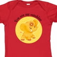 thumbnail image 4 of Inktastic You Are My Sunshine Elephant Etana Yellow and Cute Boys or Girls Baby Bodysuit, 4 of 5