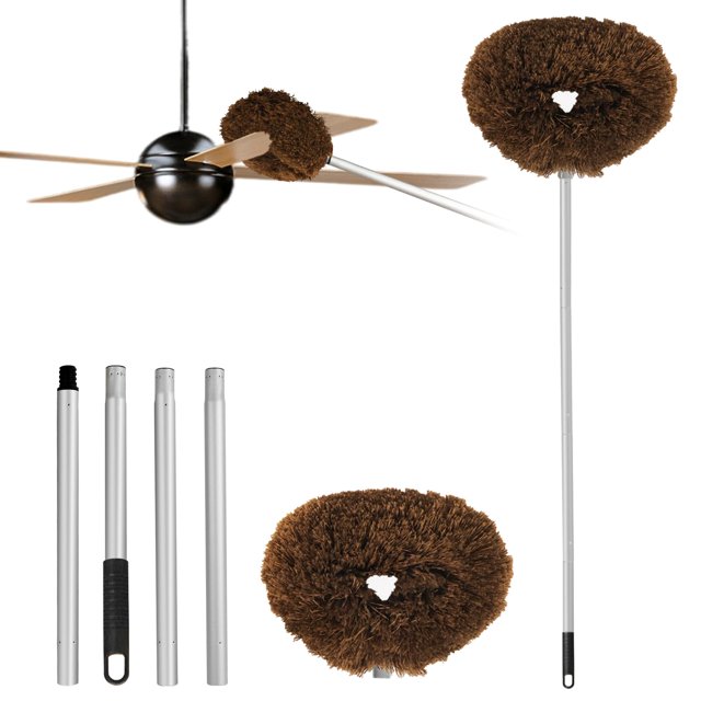 Limpiador de ventilador de techo Duster Heonay extraíble con barra de extensión