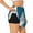 Black, variant on Nurse Doctor Gnomes Printed 2 in 1 Women's Workout Shorts for Athletic Gym Running Shorts with Phone Pockets-Medium