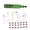 Green, variant on MOMOJIA Miniature Digital Electric Grinding Machine Portable Engraver Set for Craftsmen Model Repair Metal Polishing Carving 43x