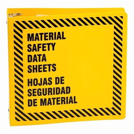Binder, Material Safety Data Sheets/Hojas de Seguridad de Material, 11 5/8 in W, 11 5/8 in H