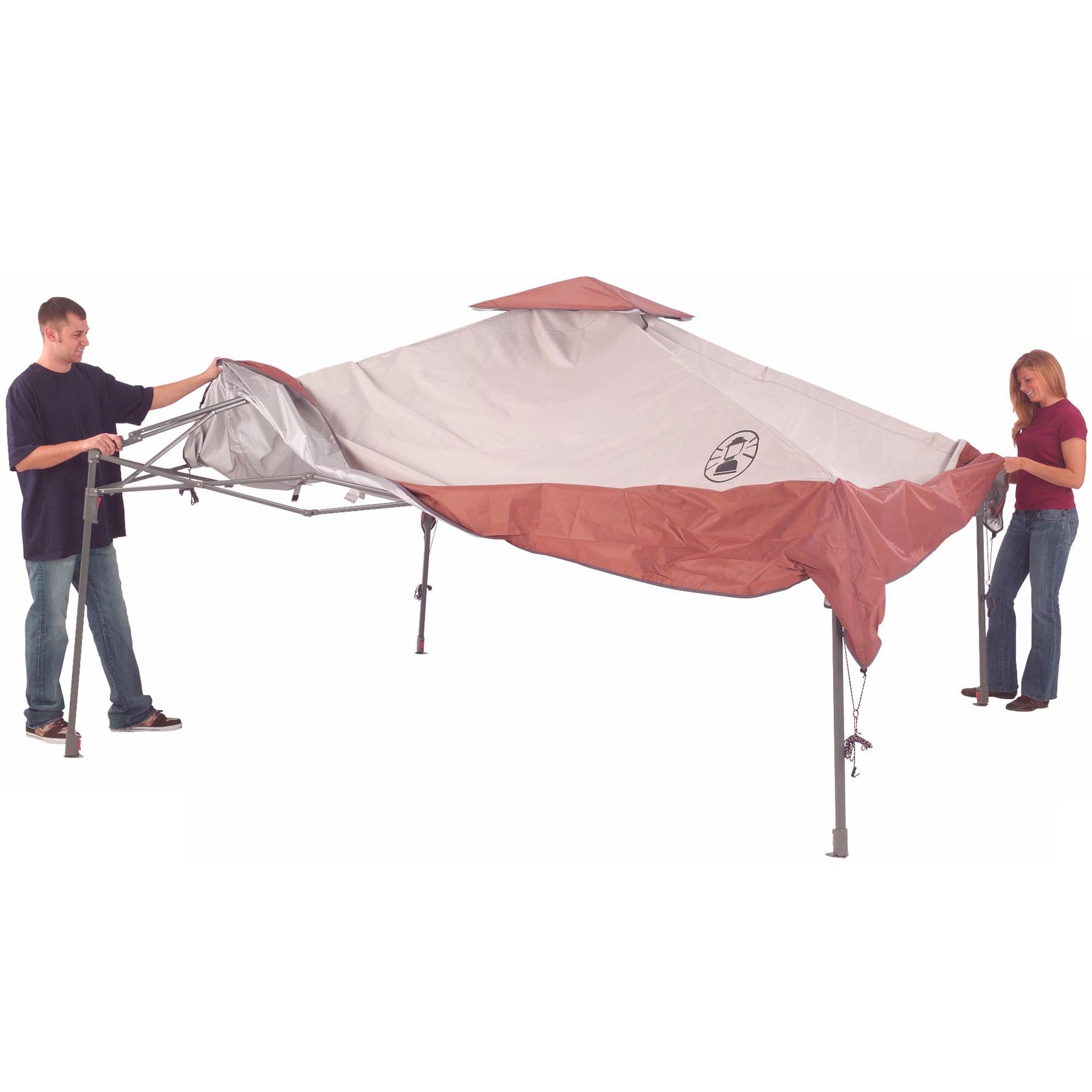 Coleman 13 x 13 Foot Camping Tailgating Backyard Eaved