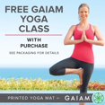 thumbnail image 4 of Esterilla de yoga Gaiam Premium, color liso, antideslizante, 68 x 24 cm, 5 mm, 4 of 5