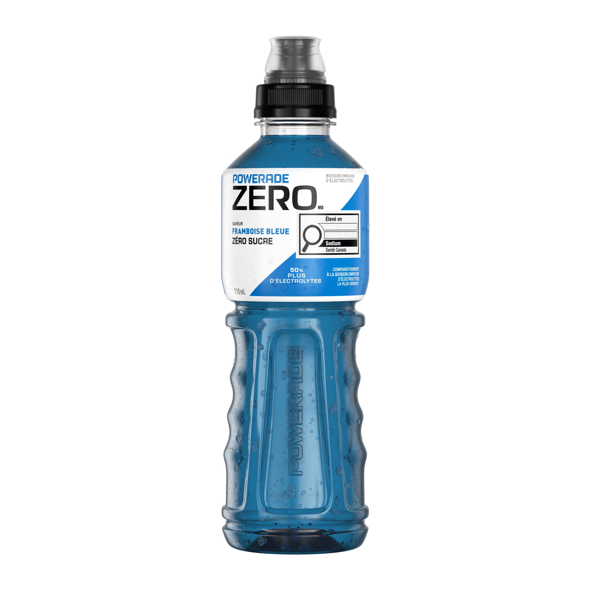 Powerade Zero Framboise bleue Bouteille, 710 mL 710 ml