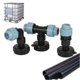 thumbnail image 3 of Ibc Tank Water Pipe Connector Garden Lawn Hose Adapter Home Tap Fitting Tool, 3 of 4