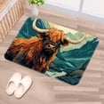 thumbnail image 5 of Yak Polyester Non-Slip Office Mat & Kitchen Rug, Machine Washable Door Mats, 5 of 6