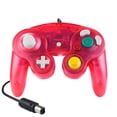 thumbnail image 1 of Manette de Remplacement pour Manette Gamecube, Manette Filaire Classique Compatible avec Console Gamecube pour Wii Nintendo Gamecube (Rouge Transparent), 1 of 8