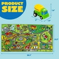 thumbnail image 5 of Joyfy Kids Car Play Rug for Playroom, Car Play Mat for Toddlers,Durable Car Carpet for Community Pretend Play, 5 of 8