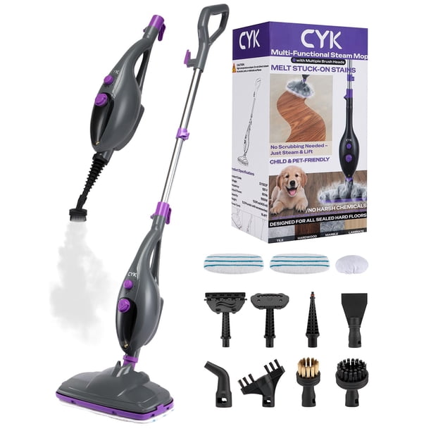Limpiador a vapor portátil Steam Mop CYK 12 en 1 para pisos