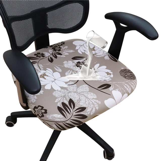 Funda de asiento para silla de oficina FORCHEER, impermeable, elástica, 50 x 50 cm
