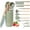 Green, variant on Knife Set, 10 Pieces Professional Kitchen Knife Set with Universal Knife Block, Non-stick Heat Resistan Kitchen Tools and Gadgets with Wooden Handle (Khaki)