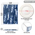 thumbnail image 3 of Acrylic Tray 15.7*11.8*1.9 Inch Transparent Tray Food Tray Tea Cup Tray Serving Trays Cosmetics Storage Kitchen Table Bathroom Sundry Storage Blue Boat, 3 of 7