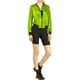 thumbnail image 2 of CHAQUETA BOMBER CORTA METÁLICA CON CUELLO ALTO PARA MUJERES INSPIRADA EN CHIC TALLA XS VERDE FLUORESCENTE, 2 of 8