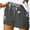Dark Gray, variant on ZVNAΖH Womens Shorts with Pockets and Drawstring Waistband Loose Fit Casual Shorts for Women 2024