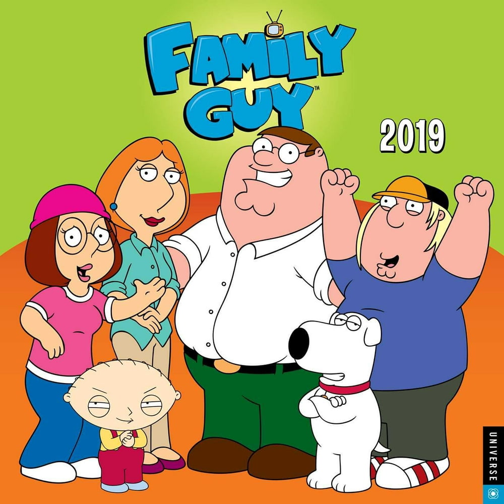 Family Guy Desk Calendar 2025