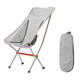 thumbnail image 1 of Silla de Pesca Ligera Portátil Btafrte Plegable Gris, 1 of 9