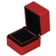 thumbnail image 2 of Caja de terciopelo para anillos con luz LED, ecológica, segura, sin venenos, diseño elegante, ambiente romántico, caja para anillos de compromiso, color rojo, 2 of 14