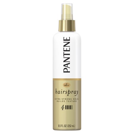 Pantene Pro-V Level 4 Extra Strong Hold Texture-Building Non-Aerosol Hairspray, 8.5 fl (Best Hairspray For Curly Hair)