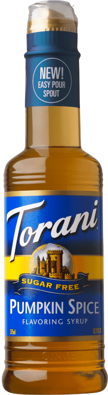 Torani Sugar Free Pumpkin Spice Flavored Syrup, 12.7 fl oz