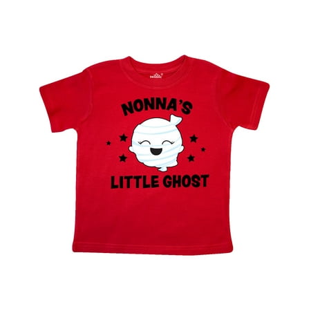 

Inktastic Cute Nonna s Little Ghost with Stars Gift Toddler Toddler Girl T-Shirt