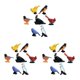 thumbnail image 2 of 1/3/5 Simulation Birds Model Toy Plastic Animal Miniture Figurine, 2 of 4