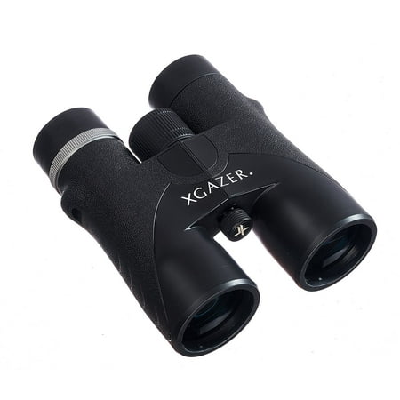 XGAZER OPTICS HD 10X42 Professional Binoculars- High Power Travel, Hunting, Fishing, Safari, Bird Watching Binoculars- Long Range, Eye-Relief Binoculars w/ Neck Strap, Cleaning Cloth & Carrying