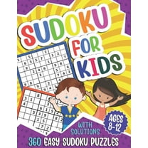 Sudoku for Kids Ages 8-12: 360 Easy Sudoku Puzzles For Kids, 9x9 Grids With Solutions, Gift for boys and girls (Age 8-9-10-11-12 Years Old)