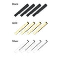 thumbnail image 2 of 4PCS NEW Metal Clasp Accessories Mens Tie Clip Tie Pin Necktie Clip Clothes Pegs GOLD, 2 of 8