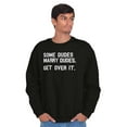 thumbnail image 3 of Some Dudes Get Married LGBTQ Pride Men's Big & Tall Crewneck Sweatshirt Brisco Brands 5X, 3 of 5