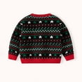 thumbnail image 2 of XEGLSBU Christmas Sweater for Boys 12-14 Dinosaur Boys Sweater Soft Knit Pullover Top Cozy Winter Wear for Kids Festive Holiday Outfit Dino Themed 1-Red Size 9-10 Years, 2 of 8
