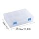 thumbnail image 2 of Caja de papelería de plástico | Estuche transparente para bolígrafos con múltiples compartimentos | Organizador de bolsa de lápices de gran capacidad para estudiantes, niños, niñas | Almacenamiento, 2 of 7