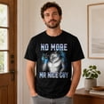 thumbnail image 5 of No More Mr Nice Guy Wolf Graphic T-Shirt, Unisex Classic Fit Tee, 5 of 9