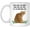 British Shorthair Cat Gold, variant on Funny Norwegian Forest Cat Amber Color Gifts For Women Mother's Day 2022 Every Meal You Make Every Bite You Take Coffee Mug Ceramic Cup White 11oz