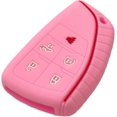 thumbnail image 4 of Funda de Goma Silicona YONGSHENG Llave Compatible Chevrolet Silverado 1500 Gmc Sierra 1500 2022 2023 Rosa, 4 of 5