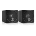 thumbnail image 1 of Pyle PCB3BK 3 Inch 100 Watt Mini Cube Bookshelf Stereo Speakers, Black (2 Pack), 1 of 3