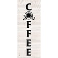 thumbnail image 3 of Reed, Tara 12x24 Black Modern Framed Museum Art Print Titled - Coffee Humor vertical I-Coffee, 3 of 5