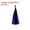 Drak Blue, variant on 50Pcs White Tassel Garland Banner w Rope for Wedding Birthday Party Decoration
