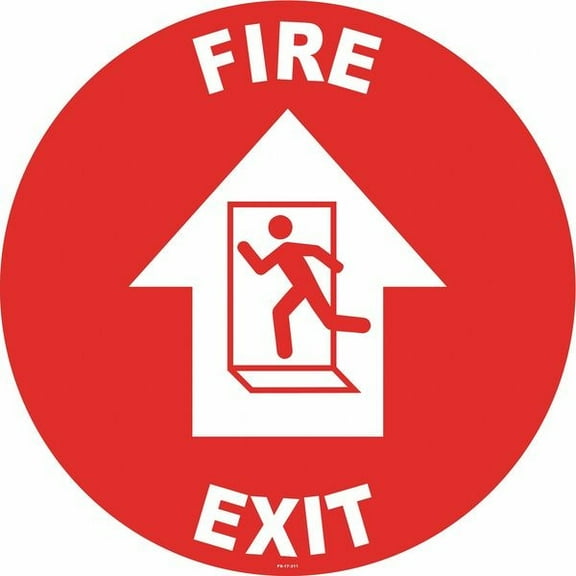 Stranco Anti-Slip Floor Sign,17 in x 17 in,Vinyl FS-17-311