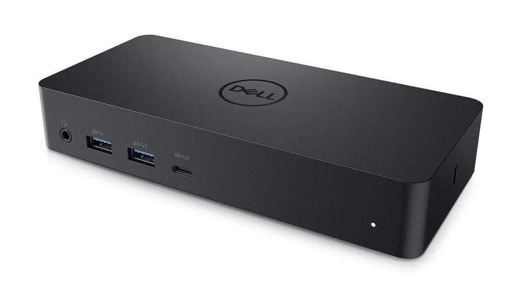 Restored Dell D6000S Universal USB-C Docking Station – Dual 4K Display Support, 130W Power Delivery, HDMI & DisplayPort, USB-C Connectivity (Refurbished)