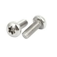 thumbnail image 2 of Unique Bargains M4x12mm 304 Stainless Steel Button Head Torx Screws Bolts T20 Drive 20pcs, 2 of 3