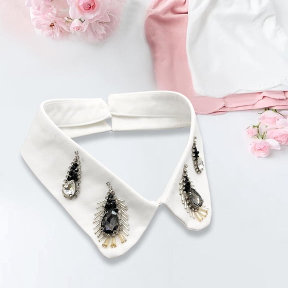 Segolike Lady False Collar Neckwear Casual Women Detachable Collar for Sweaters Commuting