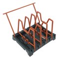thumbnail image 3 of Pot Lid Holder Durable PP Space Saving Stable Nonslip Base Wide Application Cutting Board Organizer Type D, 3 of 8