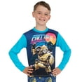 thumbnail image 3 of Transformers Boys Bumblebee Pajamas Blue Sizes 4-10, 3 of 6