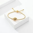 thumbnail image 2 of Cremation Jewelry Flower Urn Bracelet for Ashes for Women Adjustable Keepsake Jewelry Memorial Urn Bangle Bracelet Ashes Holder, 2 of 6