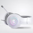 thumbnail image 4 of Redragon HYLAS H260W RGB Backlit gaming Headphone,3.5mm Surround sound Computer headset Earphones Microphone for PS4 Switch Xbox-one, 4 of 6
